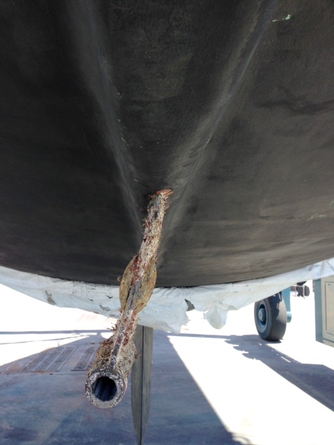 Searching for replacement Strut | Catalina 36/375 ...